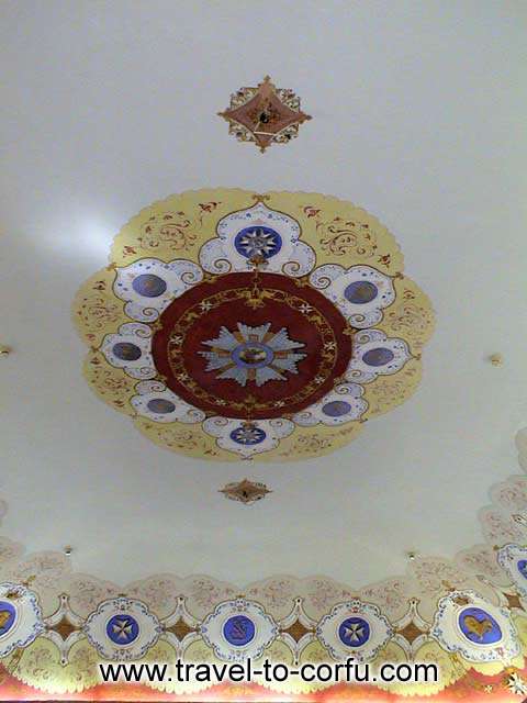 ANAKTORA - SAINT MICHAEL AND GEORGE PALACE - Another mural.