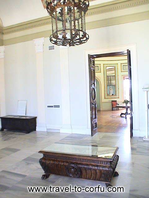 ANAKTORA - SAINT MICHAEL AND GEORGE PALACE - A small sample of what you will see in the rooms of the palace.