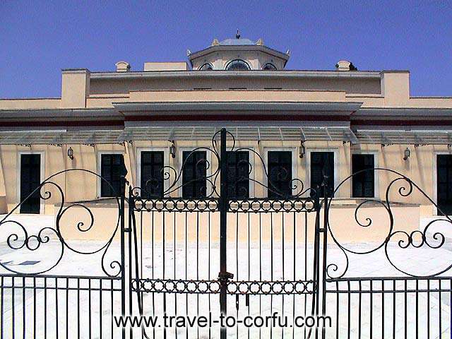 CORFU MON REPOS - When Corfu joined Greece, the Municipality of Corfu granted the palace to the royal family of Greece.