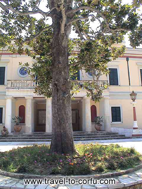 CORFU MON REPOS - In the property of Mon Repos there are and the relic of Paliopolis (the ancient town of Corfu).