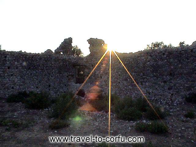 GARDIKI CASTLE - The fortifications of the castle are maintained in good situation.