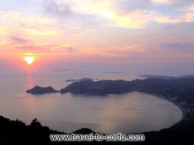 AGIOS GEORGIOS - Here, you will admire one of the most beautiful sunset to Corfu.