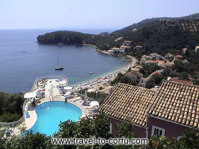 KALAMI BEACH - A view of the settlement and the beach.