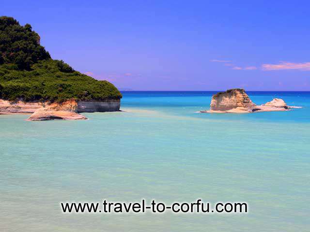 Sidari - A beautiful landscape in Sidari Corfu Greece