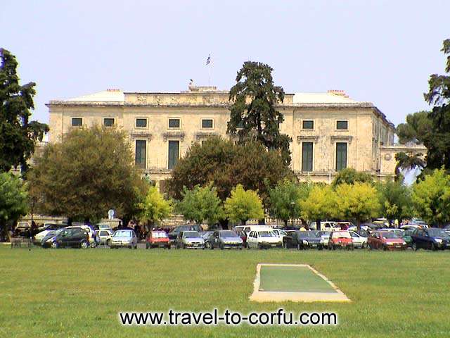 ANAKTORA - SAINT MICHAEL AND GEORGE PALACE - Its contruction was completed in 1823, after continuous works of 4 years.