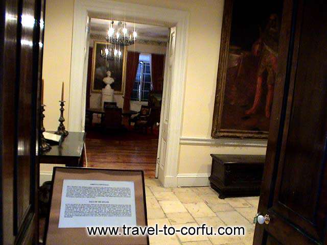 ANAKTORA - SAINT MICHAEL AND GEORGE PALACE - The visitor can see the most rooms of 
the palace as in them are housed museums and exhibitions.